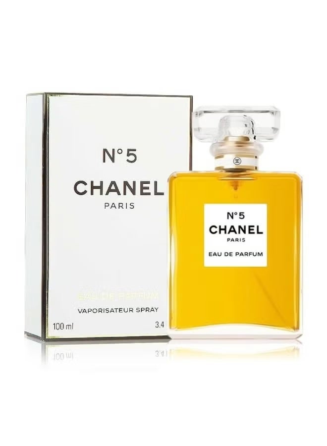 جولد عطر شانيل نمبر 5 او دو بارفيوم 100مل ذهبي - Image 1